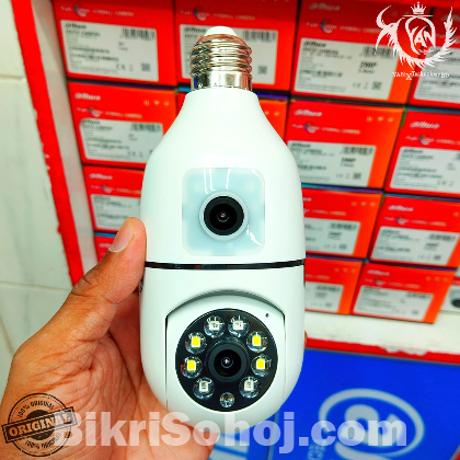 Dual Lens Bulb Ip Camera